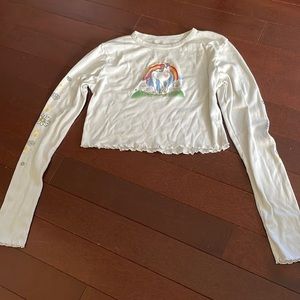 Brand New Pacsun cropped tee